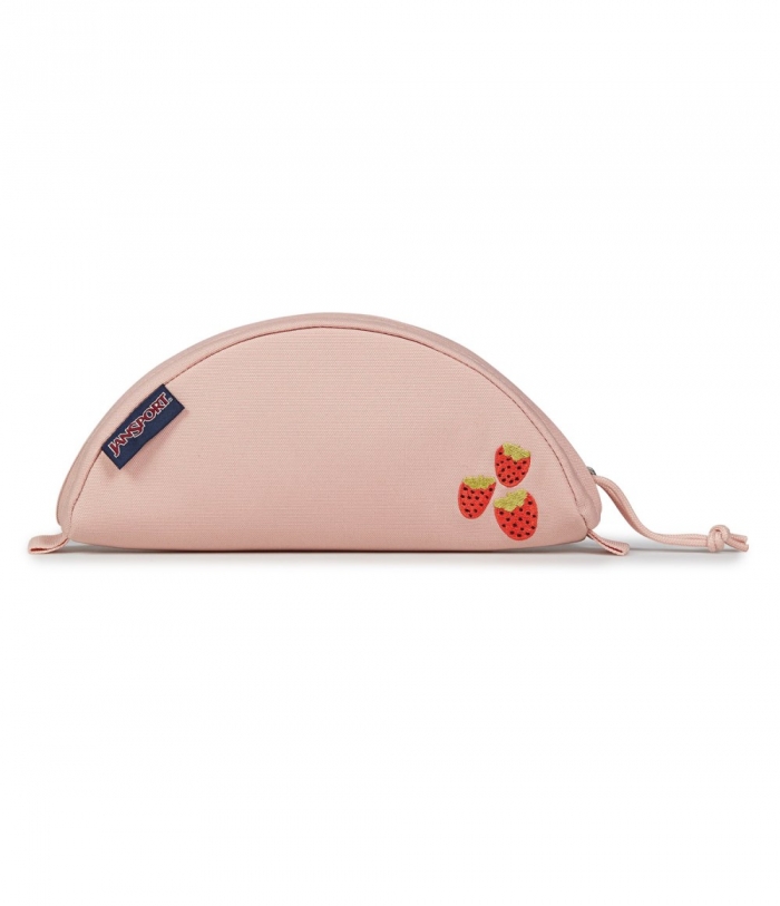 Jansport Luna Large Pouch - Strawberry Embroidery