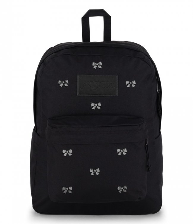 Jansport SuperBreak® Plus - Embroidered Bows Black