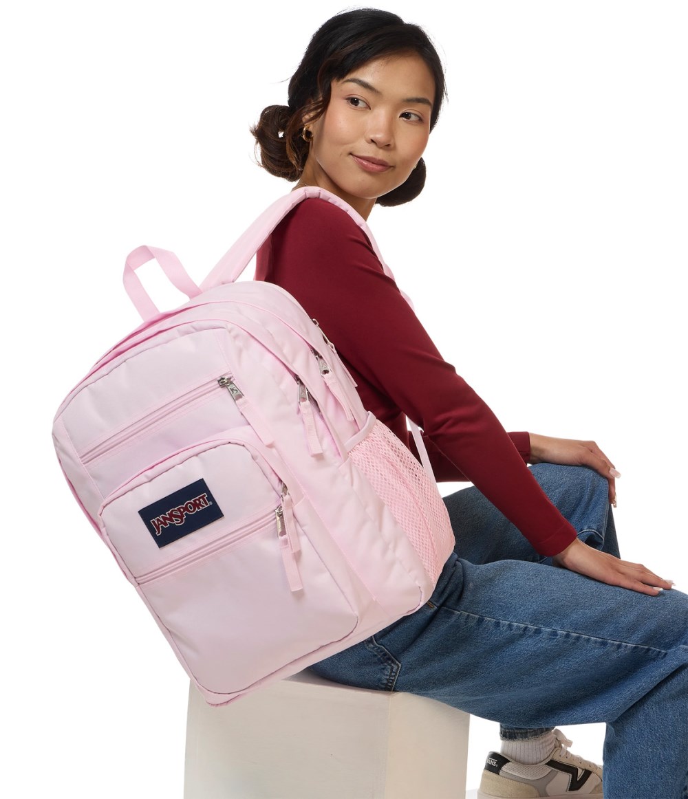 Jansport Big Student Pink Ice Bundle - Pink Ice