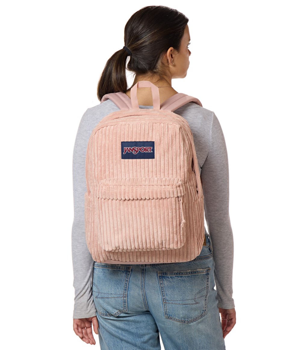 Jansport SuperBreak® Plus - Surreal Corduroy Misty Rose