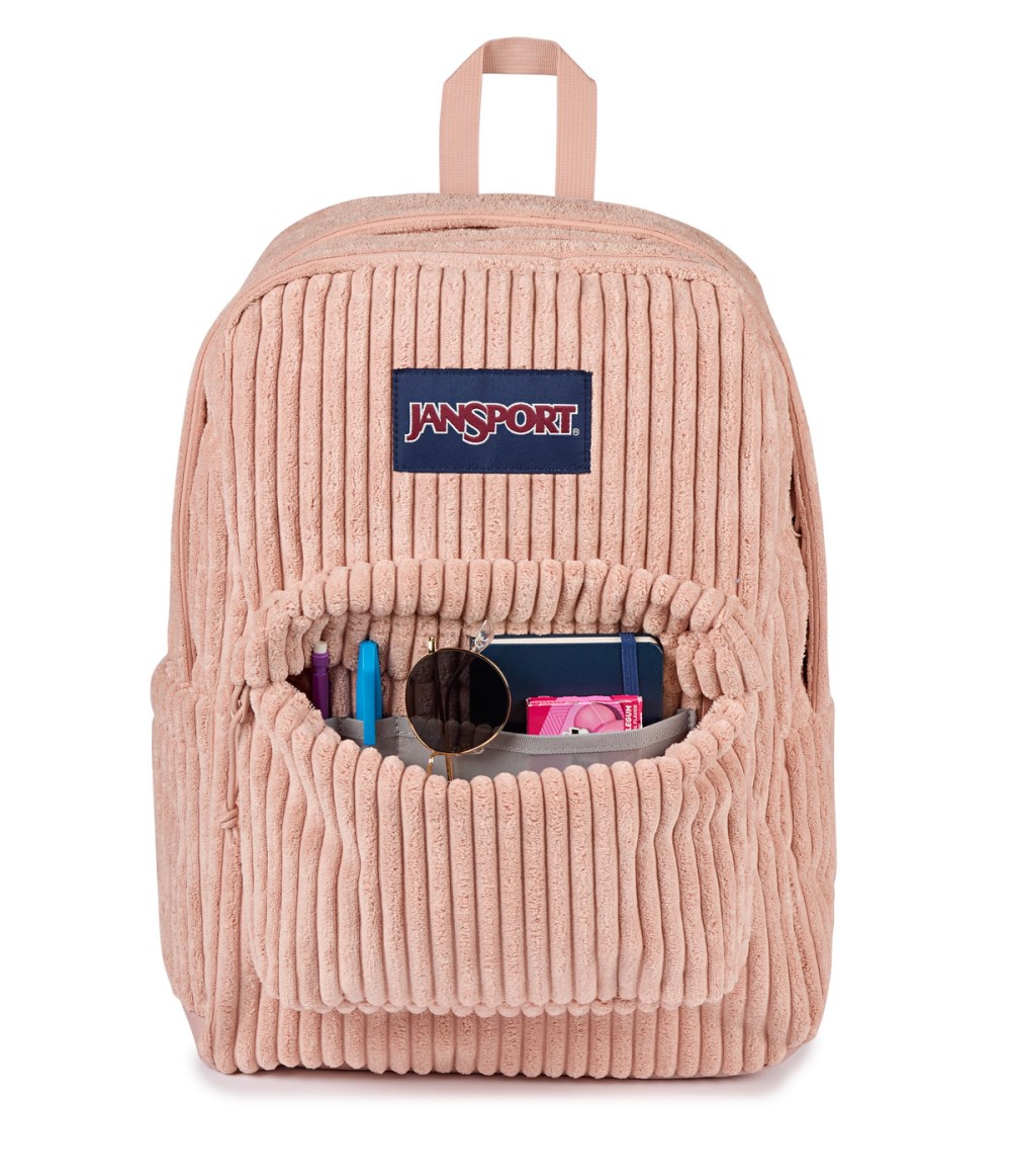 Jansport SuperBreak® Plus - Surreal Corduroy Misty Rose