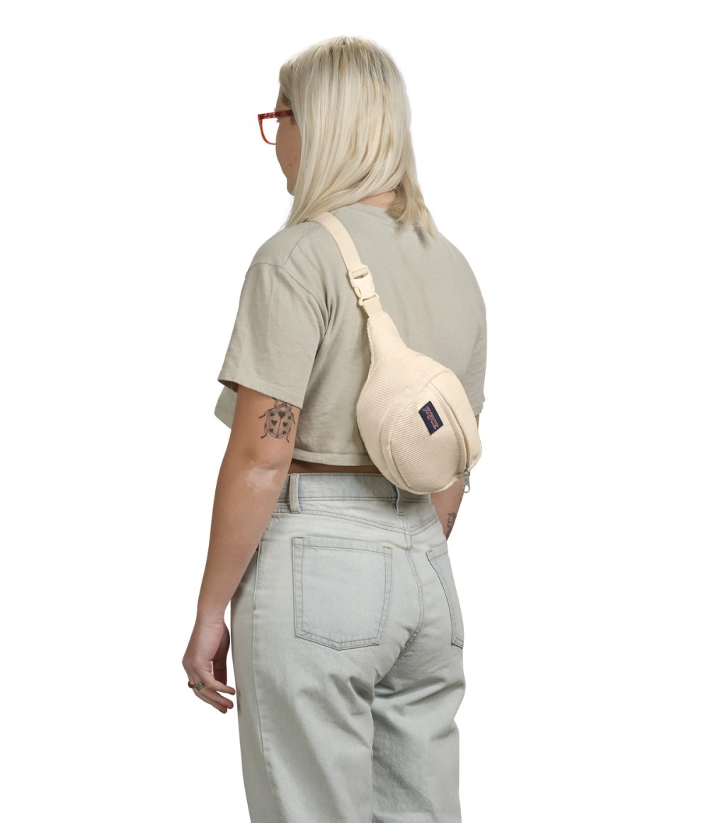 Jansport Fifth Avenue Fanny Pack - Coconut Corduroy