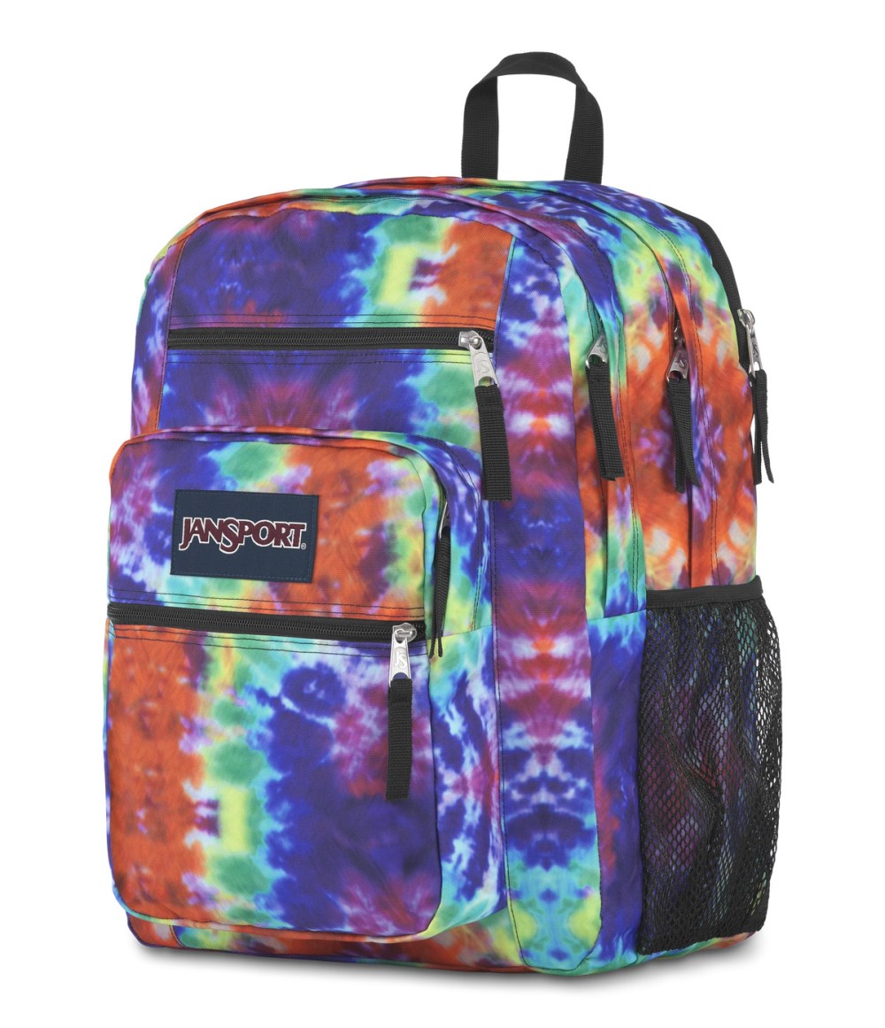 Jansport Big Student - Red/Multi Hippie Days