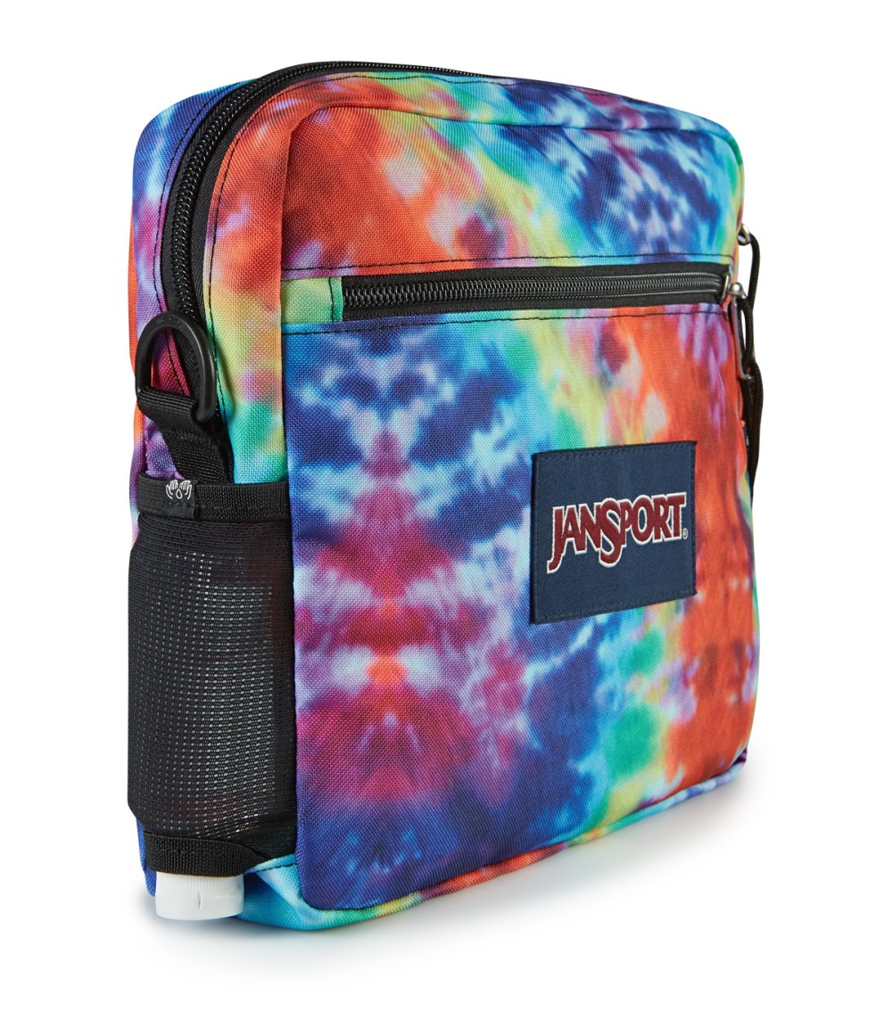 Jansport Central Adaptive Crossbody - Red/Multi Hippie Days