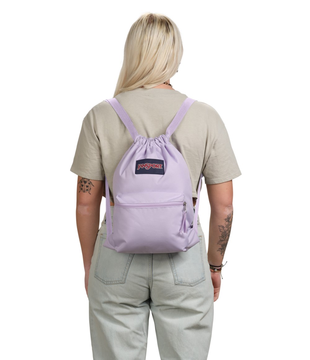 Jansport Draw Sack - Pastel Lilac