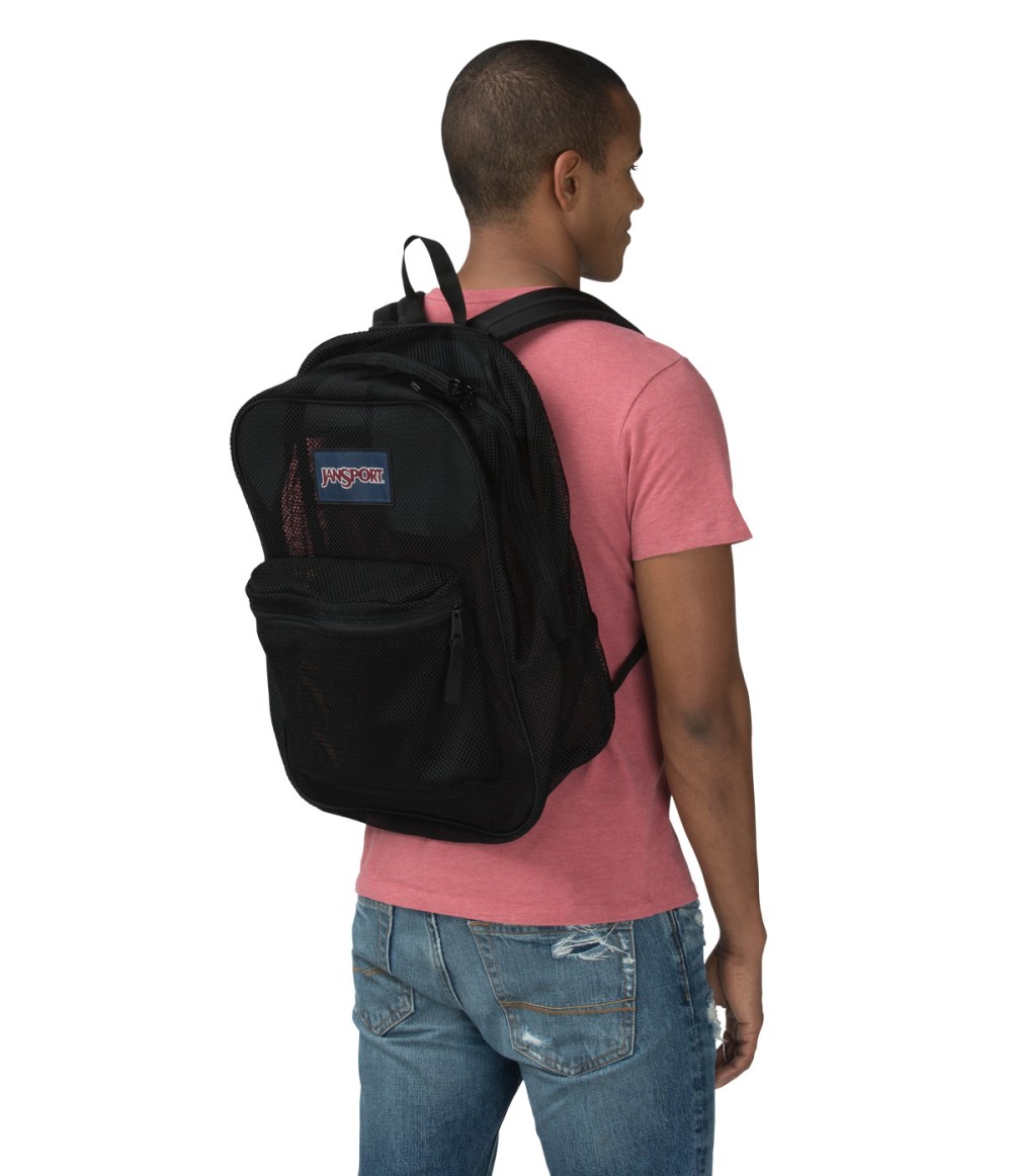 Jansport Mesh Pack Backpack - Black
