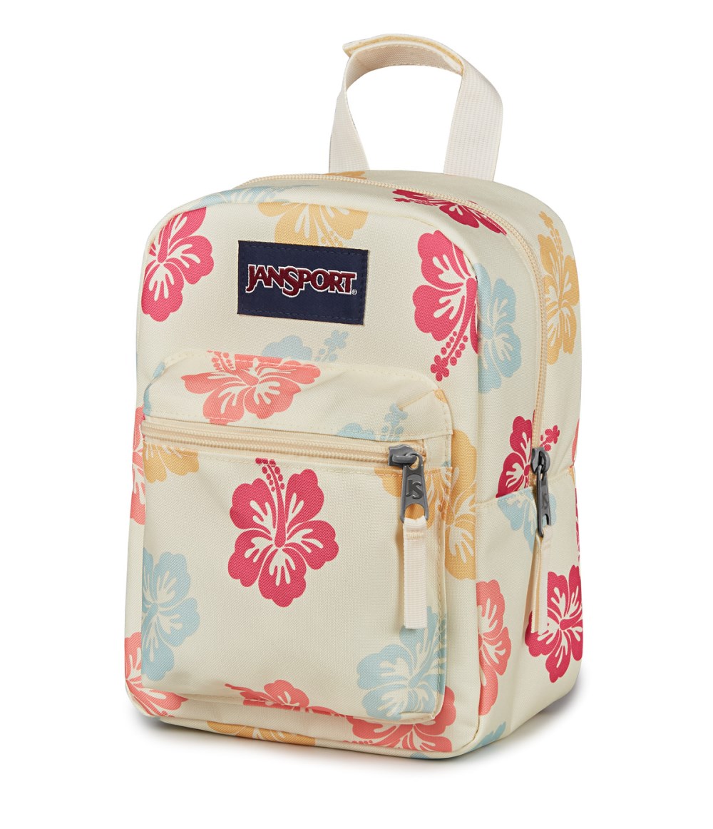 Jansport Big Break Lunch Bag - Hibiscus Baby