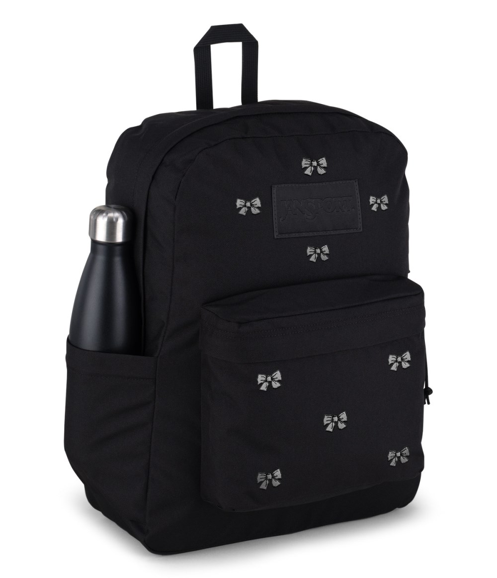 Jansport SuperBreak® Plus - Embroidered Bows Black