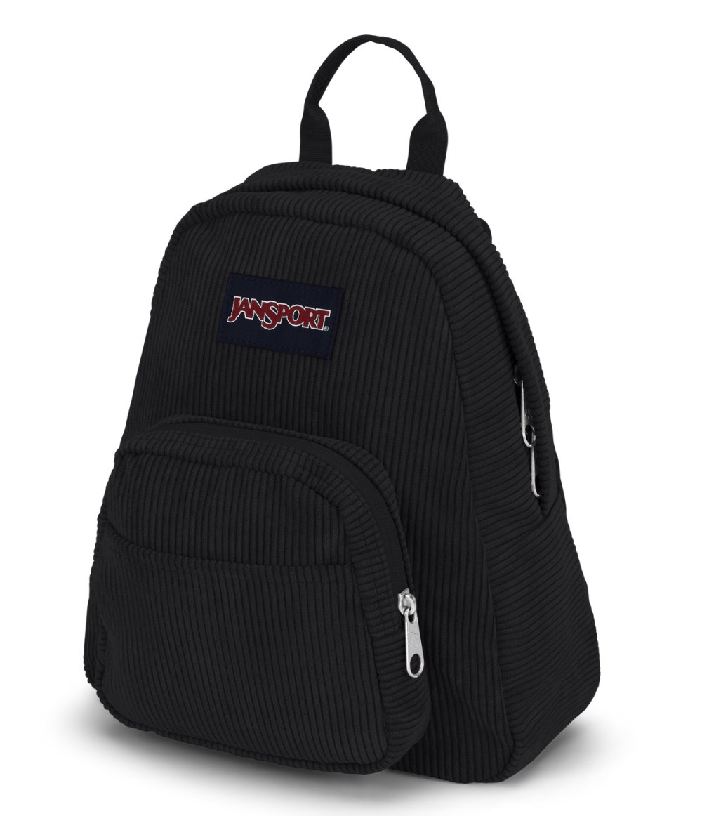 Jansport Half Pint Mini Backpack - Black Corduroy