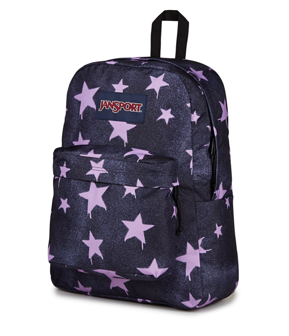 Jansport SuperBreak® Plus - Sprayed Stars Pastel Lilac