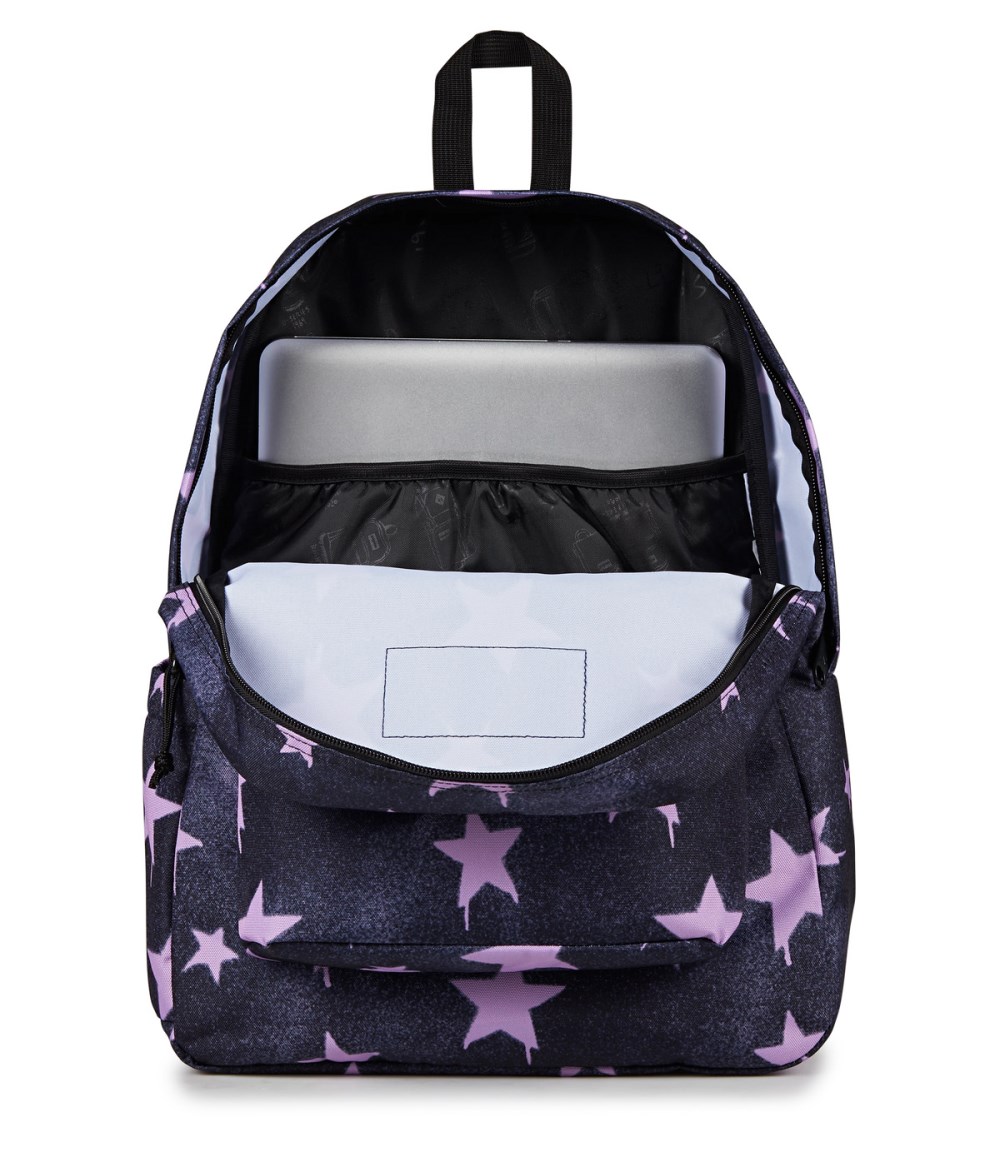 Jansport SuperBreak® Plus - Sprayed Stars Pastel Lilac