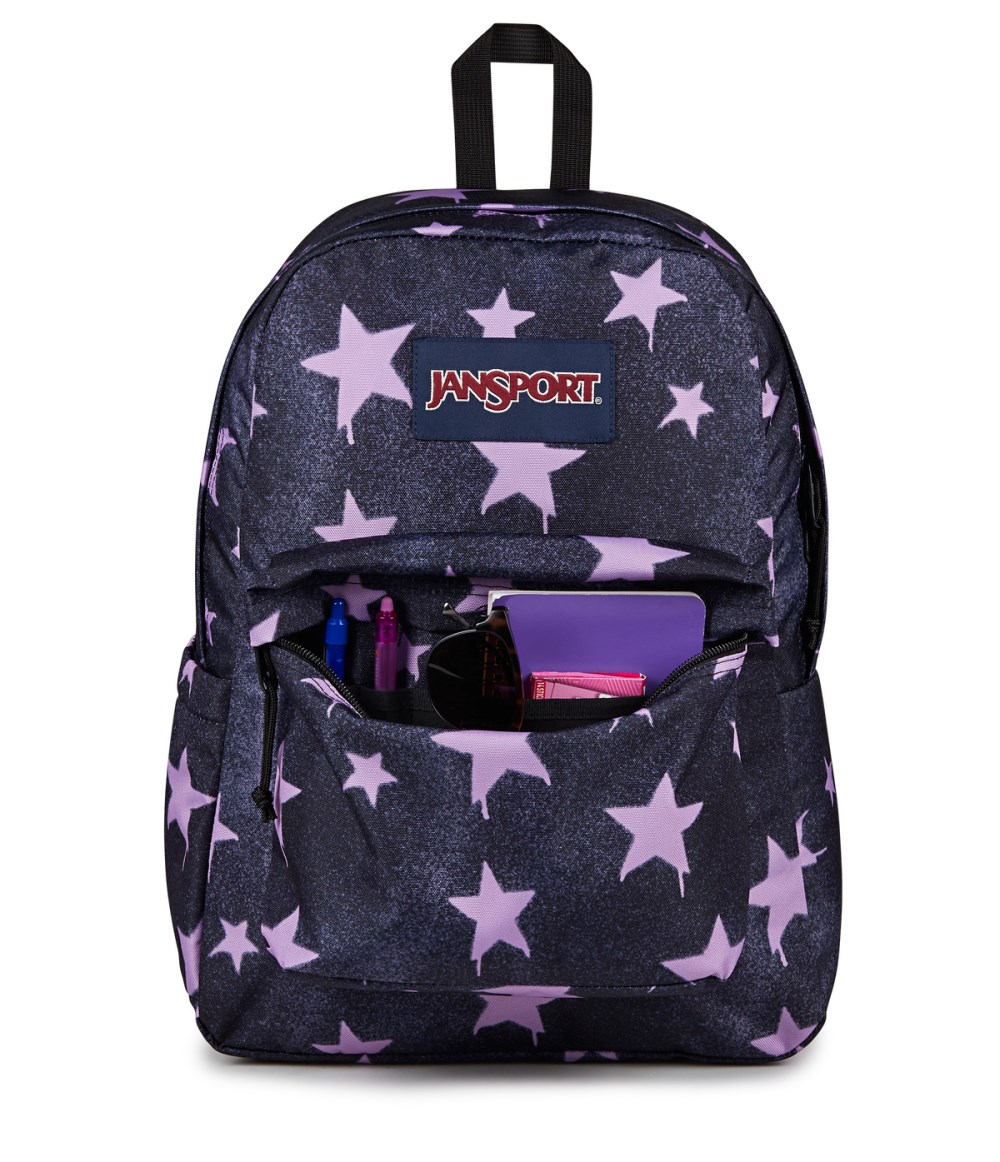 Jansport SuperBreak® Plus - Sprayed Stars Pastel Lilac