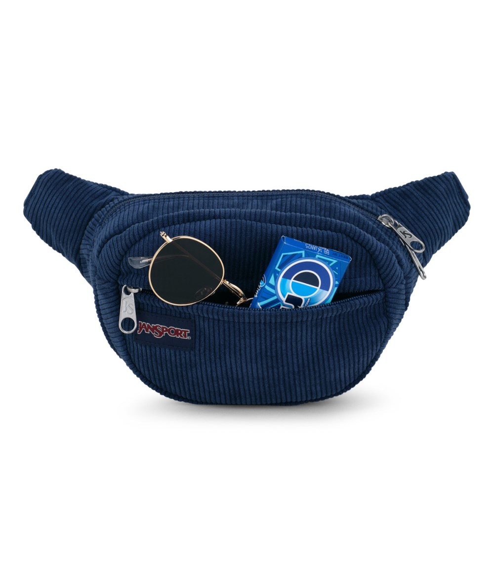 Jansport Fifth Avenue Fanny Pack - Navy Corduroy