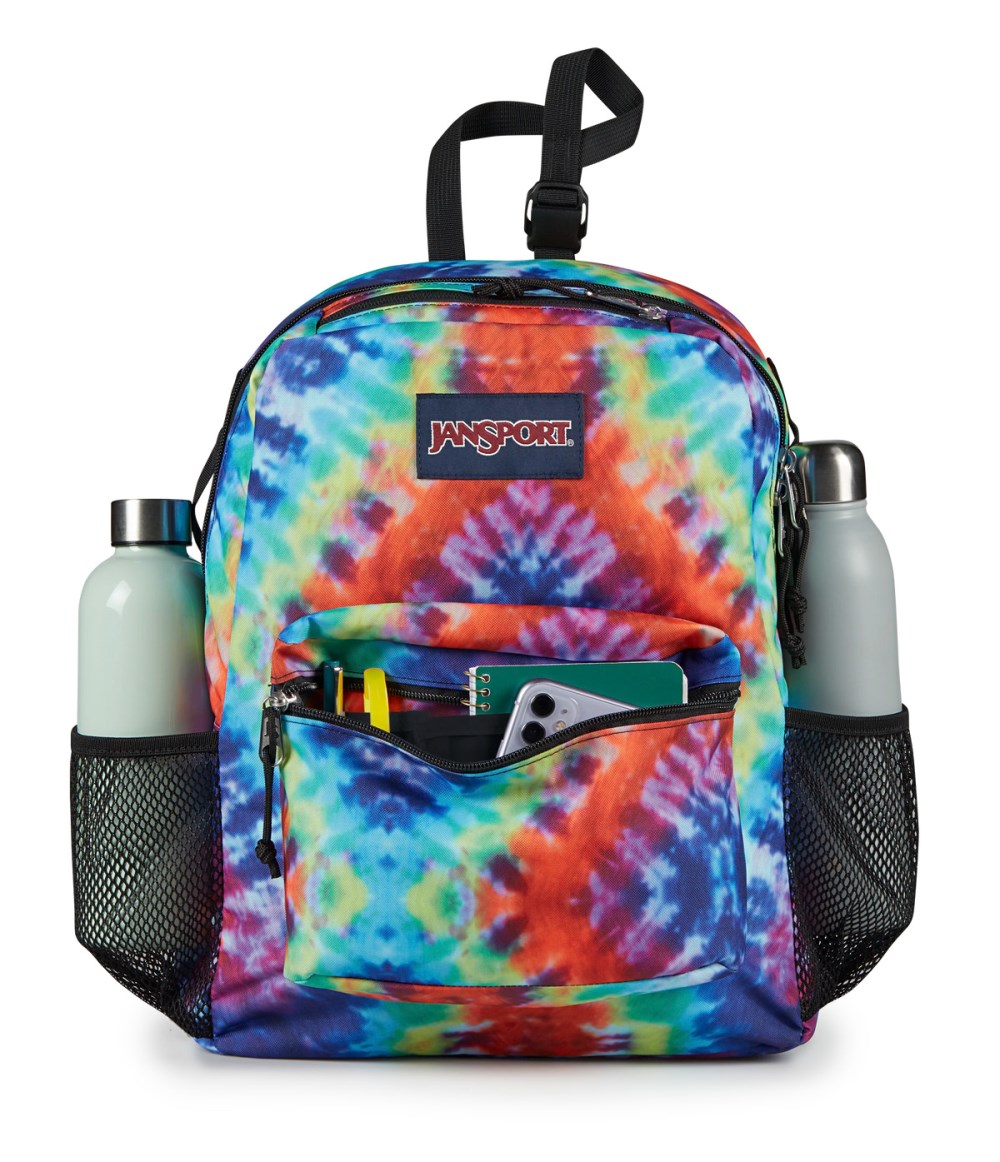 Jansport Central Adaptive Backpack - Red/Multi Hippie Days