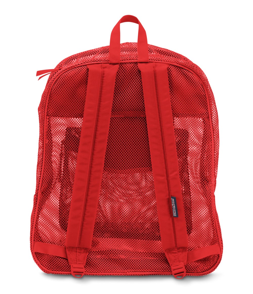 Jansport Mesh Pack Backpack - Red Tape